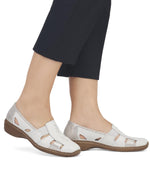 Rieker Summer Loafer White Multi