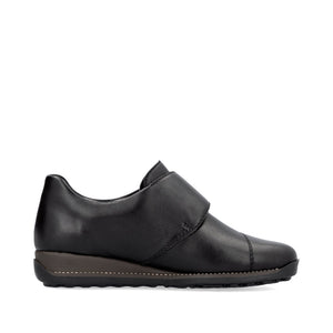 Rieker Classic Velcro Shoe Black