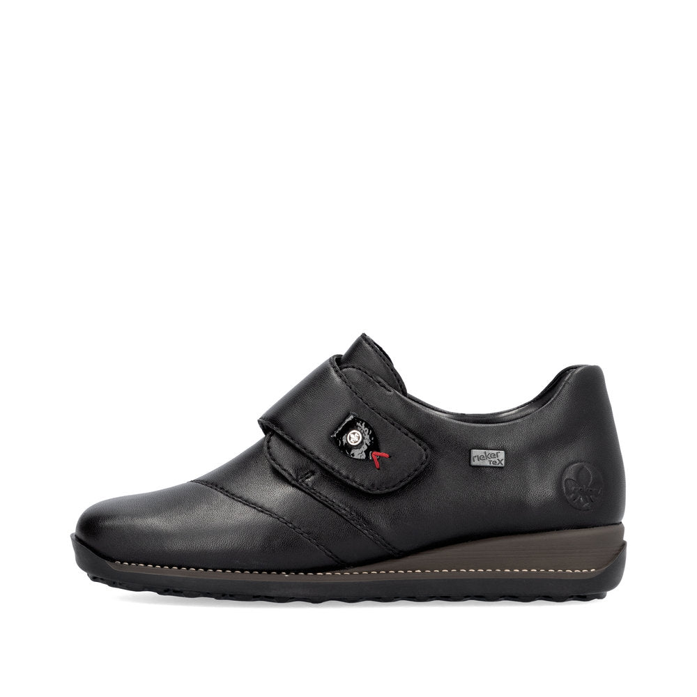 Rieker Classic Velcro Shoe Black