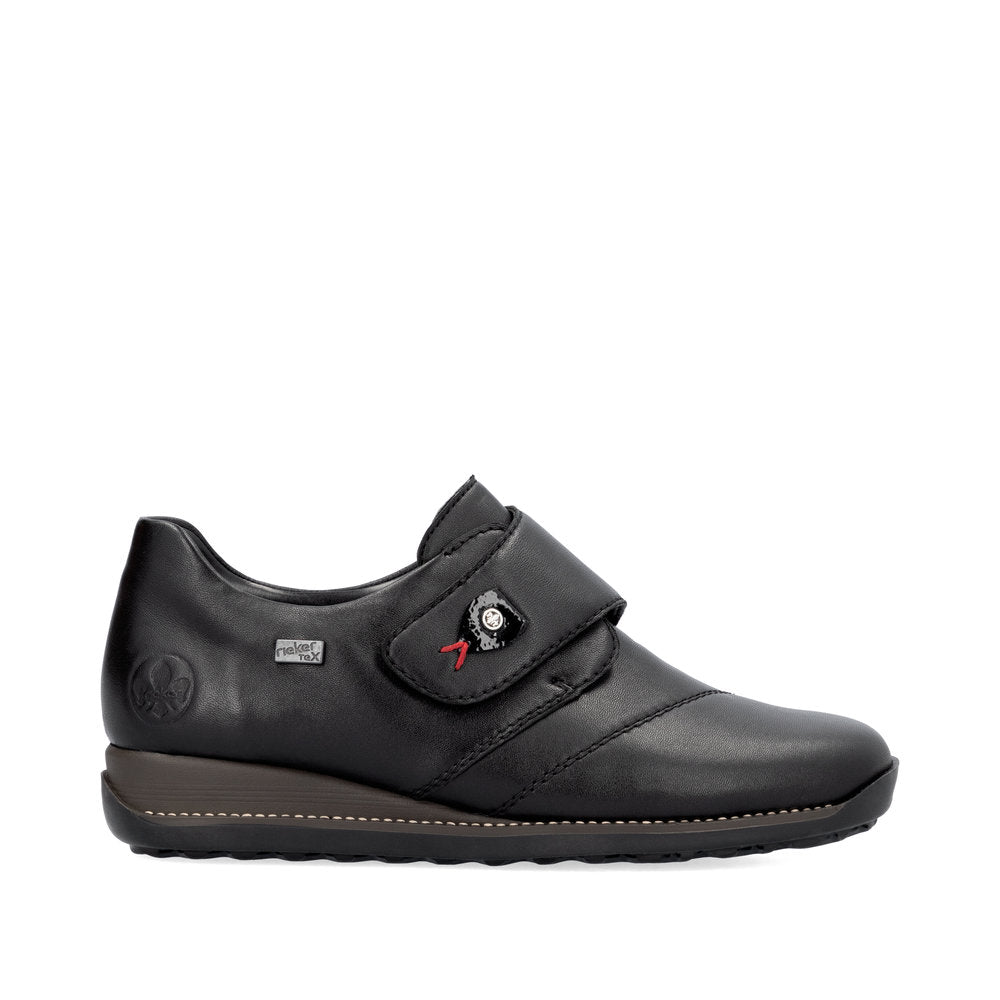 Rieker Classic Velcro Shoe Black