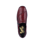 Rieker Classic Shoe with Zipper Bordeaux