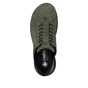 Rieker Laced Ankle Boot Green