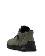 Rieker Laced Ankle Boot Moss Green