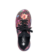 Rieker Laced Trainer Floral Multi