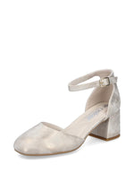 Rieker Ankle Strap Shoe Shell Metallic