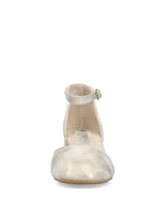 Rieker Ankle Strap Shoe Shell Metallic