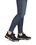 Rieker Laced Trainer Zip Black/Black