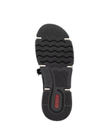 Rieker Laced Trainer Zip Black/Black