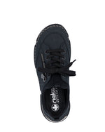 Rieker Laced Trainer Zip Dark Navy
