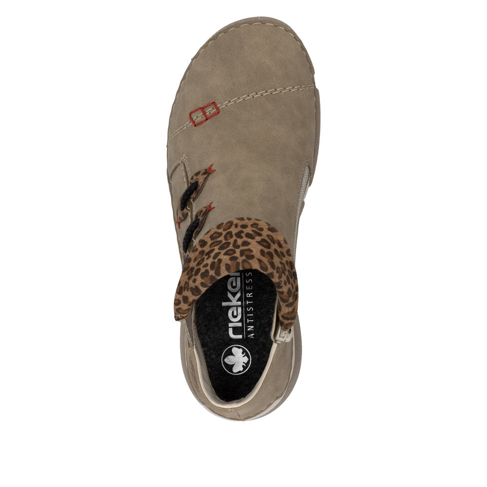 Rieker Short Ankle Boot Fango/Nut