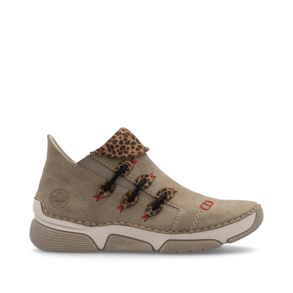 Rieker Short Ankle Boot Fango/Nut