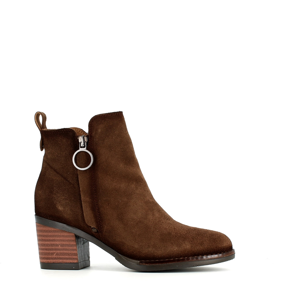 Porronet Nubuck Ankle Boot Mocca