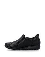 Rieker Classic Zip Shoe Black