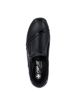 Rieker Classic Zip Shoe Black