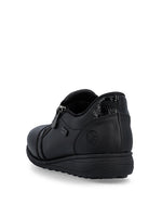 Rieker Classic Zip Shoe Black