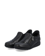 Rieker Classic Zip Shoe Black