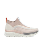 Rieker Ankle Zip Trainer Rose Multi