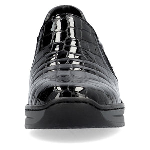 Rieker Classic Shoe Black Patent