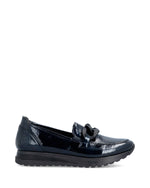 Rieker Classic Patent Loafer Midnight