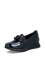Rieker Classic Patent Loafer Midnight