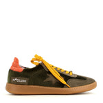 Méliné Classic Laced Trainer Moss Multi