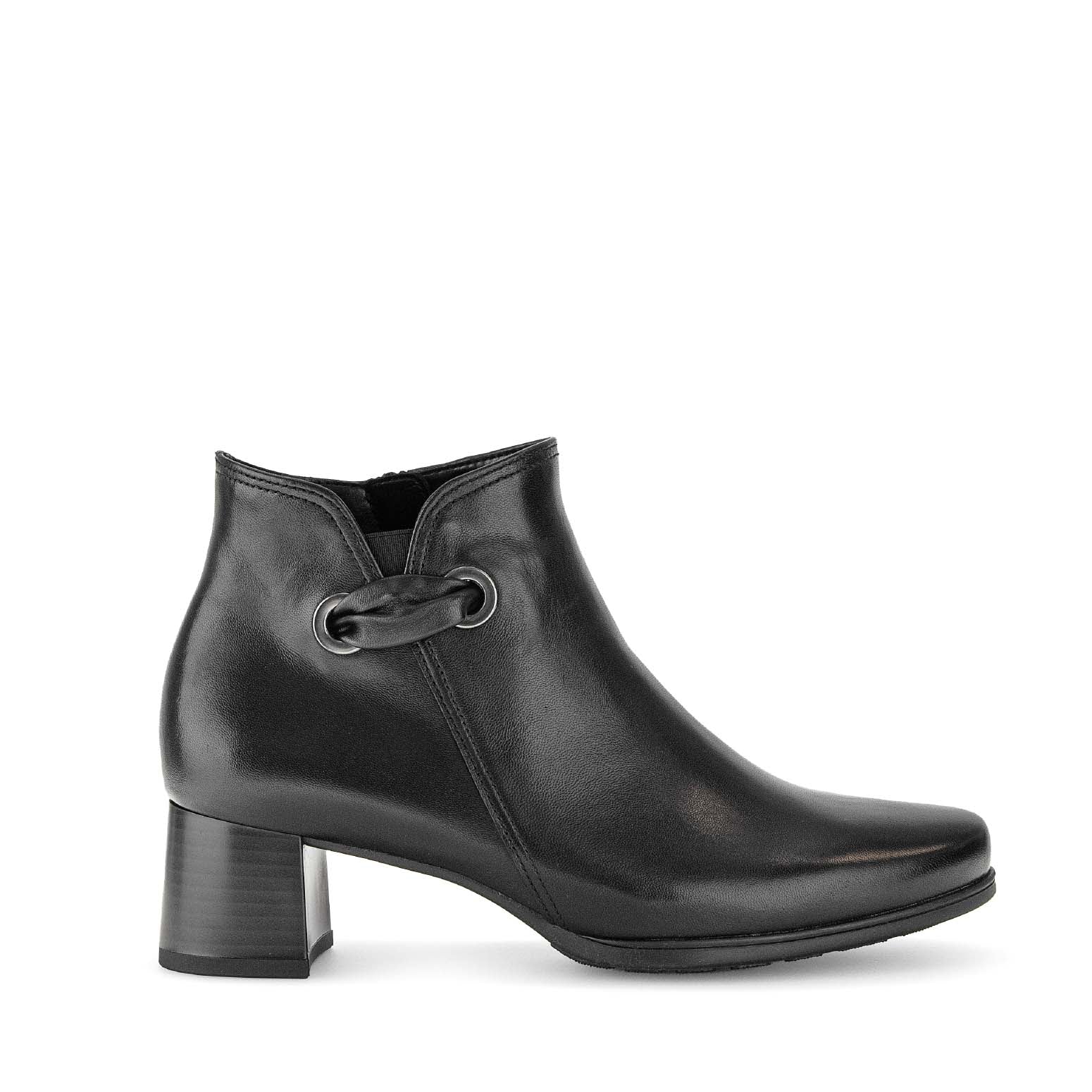 Gabor Classic Ankle Boot Black Leather