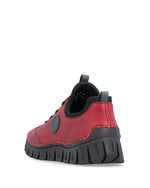 Rieker Casual Slip On Shoe Red Multi