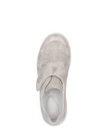 Rieker Velcro Trainer Cream /Pale Gold