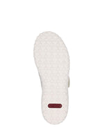 Rieker Velcro Trainer Cream /Pale Gold