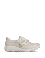 Rieker Velcro Trainer Cream /Pale Gold