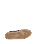 Gabor Laced Suede Classic Trainer Mulberry
