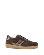 Gabor Laced Suede Classic Trainer Brown/Nature