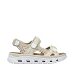 Rieker Velcro Trekking Sandal Cream Pearl