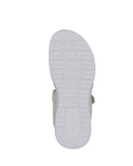 Rieker Velcro Trekking Sandal Cream Pearl