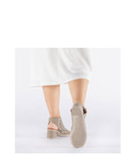 Rieker Open Toe Sandal Taupe