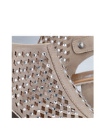 Rieker Open Toe Sandal Taupe