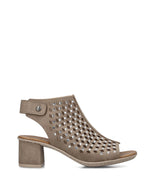 Rieker Open Toe Sandal Taupe