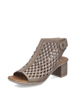 Rieker Open Toe Sandal Taupe