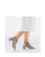 Rieker Open Toe Sandal Taupe