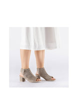 Rieker Open Toe Sandal Taupe