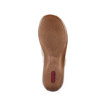 Rieker Comfort Velcro Sandal Beige Gold