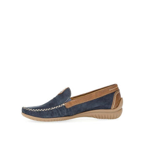 Gabor Summer Loafer Navy/New Whiskey