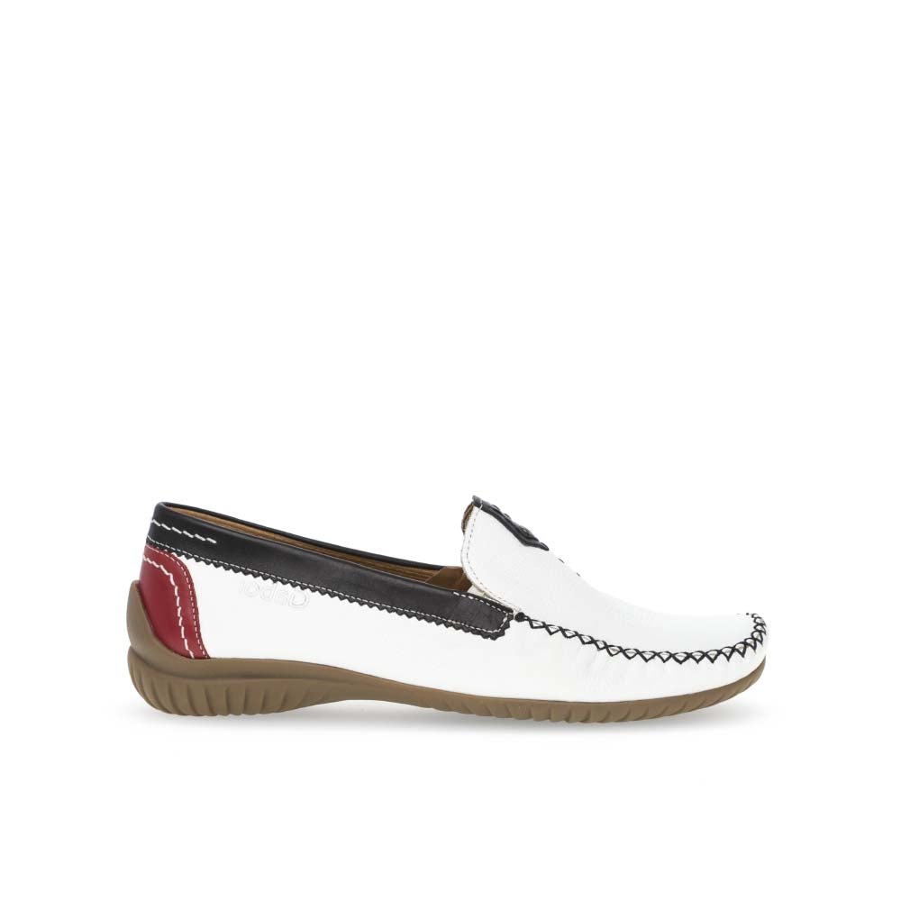 Gabor Summer Loafer White Multi