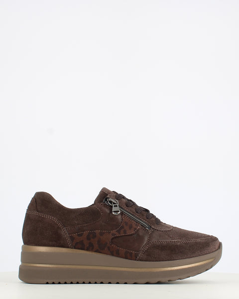 Waldlaufer Luana Comfort Trainer Dark Brown