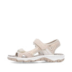 Rieker Casual Velcro Sandal Rose Multi