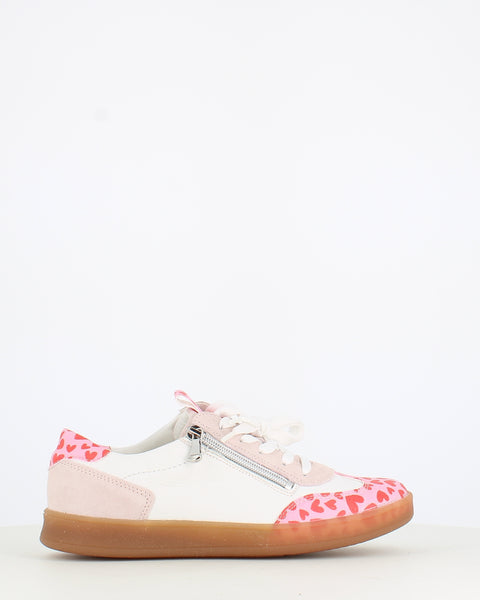 Waldlaufer Daisy Trainer Hearts Rosa