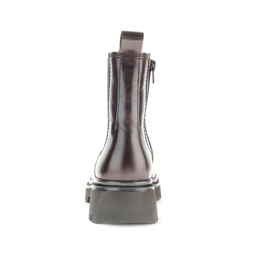 Gabor Chelsea Chunky Ankle Boot Brown