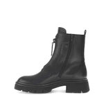 Gabor Miltary Zip Boot Black Leather