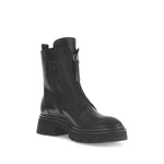 Gabor Miltary Zip Boot Black Leather
