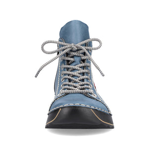 Rieker Laced Ankle Boot Royal Blue